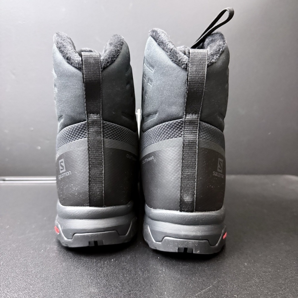 Salomon OUTblast TS CSWP Mens Size 13 Snow Boots Black 409223 Insulated 200 Gram - Picture 8 of 13